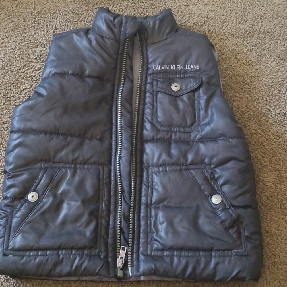 Little boys Calvin Klein puffer vest